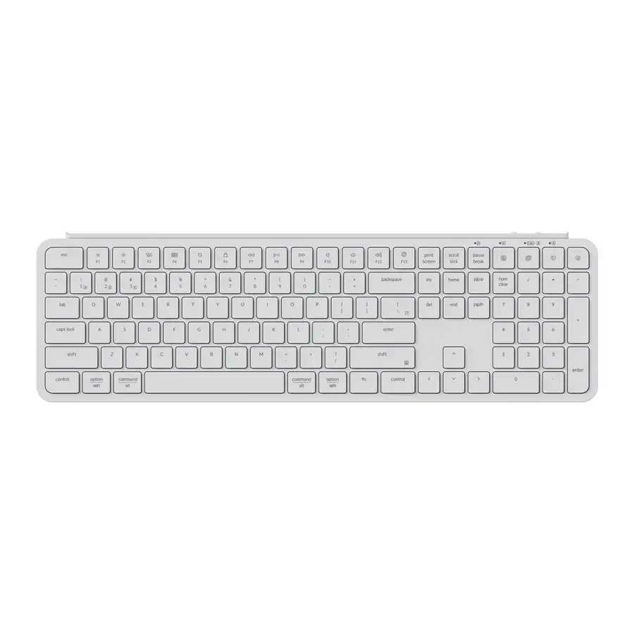 B6 Pro Ultra-Slim toetsenbord wit