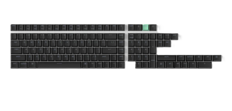 Double Shot Cherry PBT Keycaps