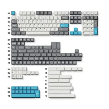Double Shot Cherry PBT Keycaps