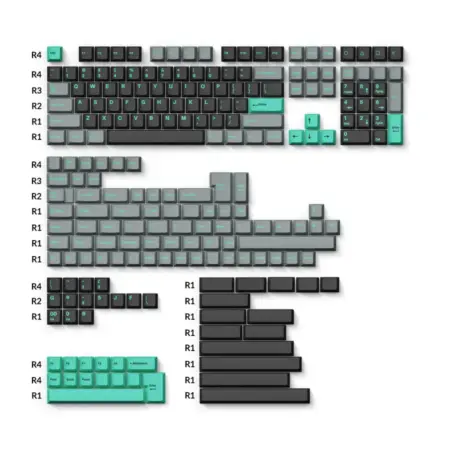 Double Shot Cherry PBT Keycaps