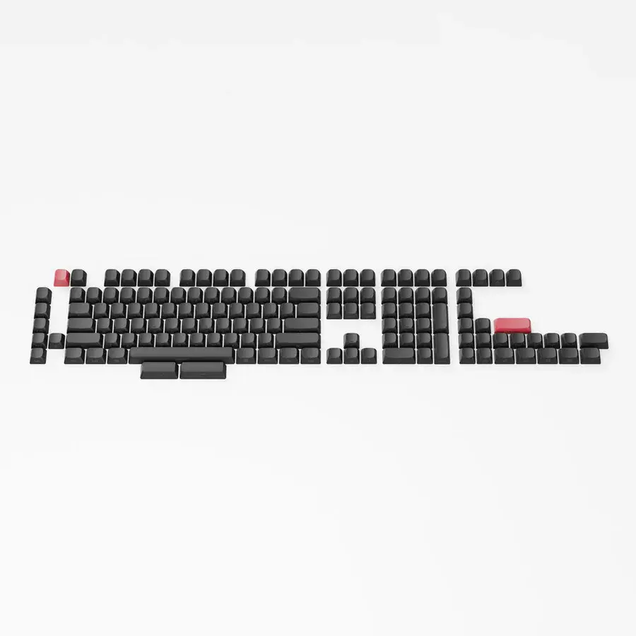Double Shot side printed Keycaps