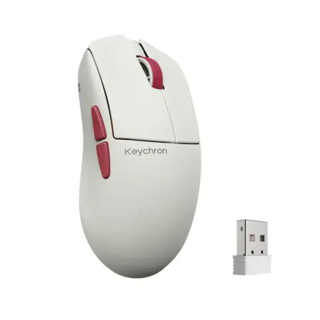 G4 draadloze 8K muis wit