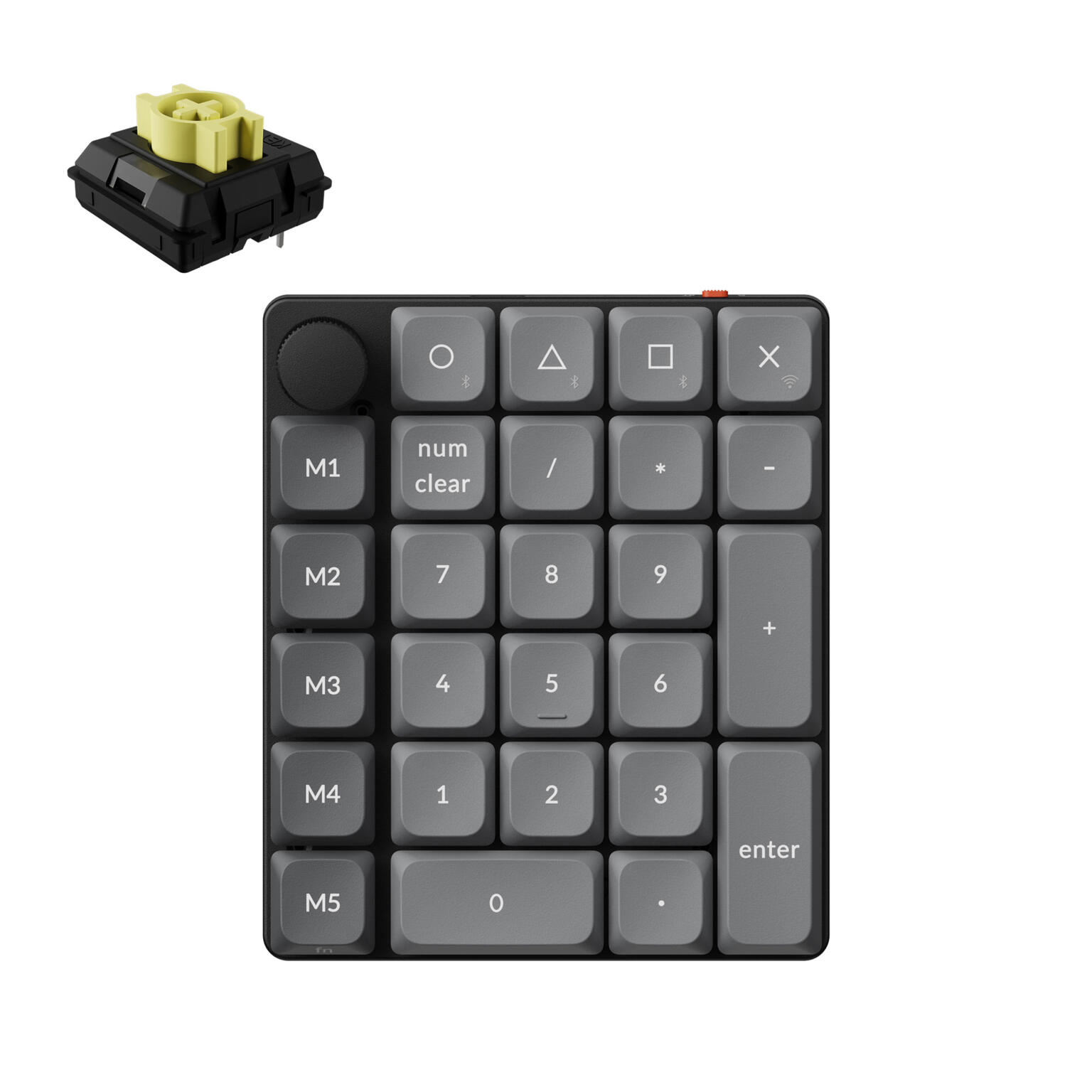 K0 Max keypad banana switch