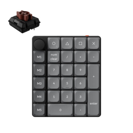 K0 Max keypad brown switch