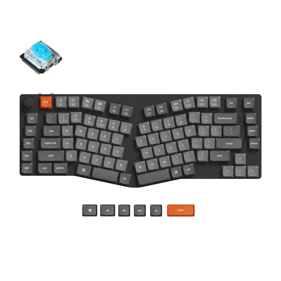 K15 Max (Alice layout) toetsenbord