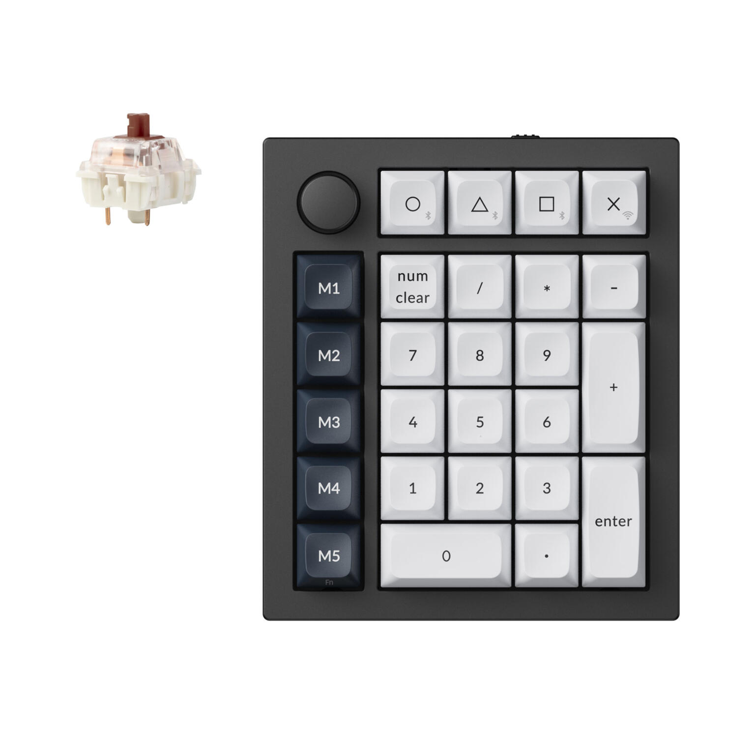 Q0 Max keypad brown switch