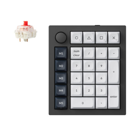 Q0 Max keypad red switch
