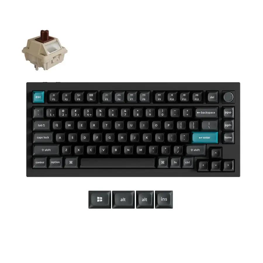 Q1 Ultra 8K brown toetsenbord