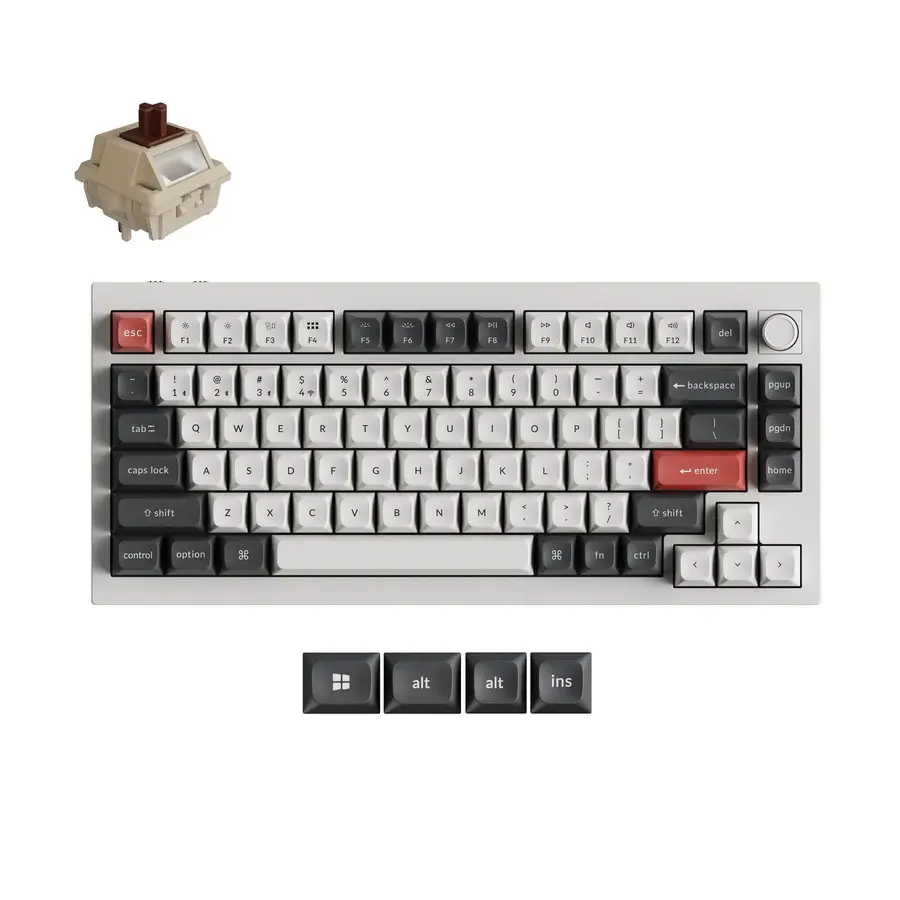 Q1 Ultra 8K brown toetsenbord