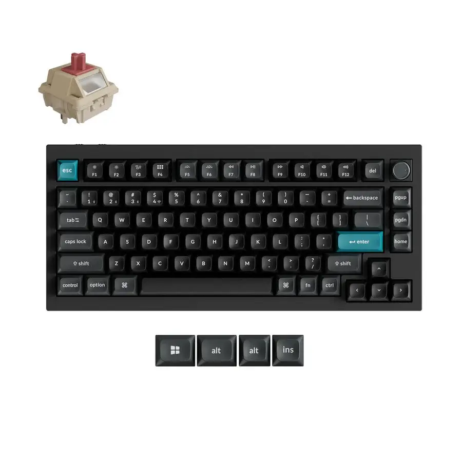 Q1 Ultra 8K red toetsenbord