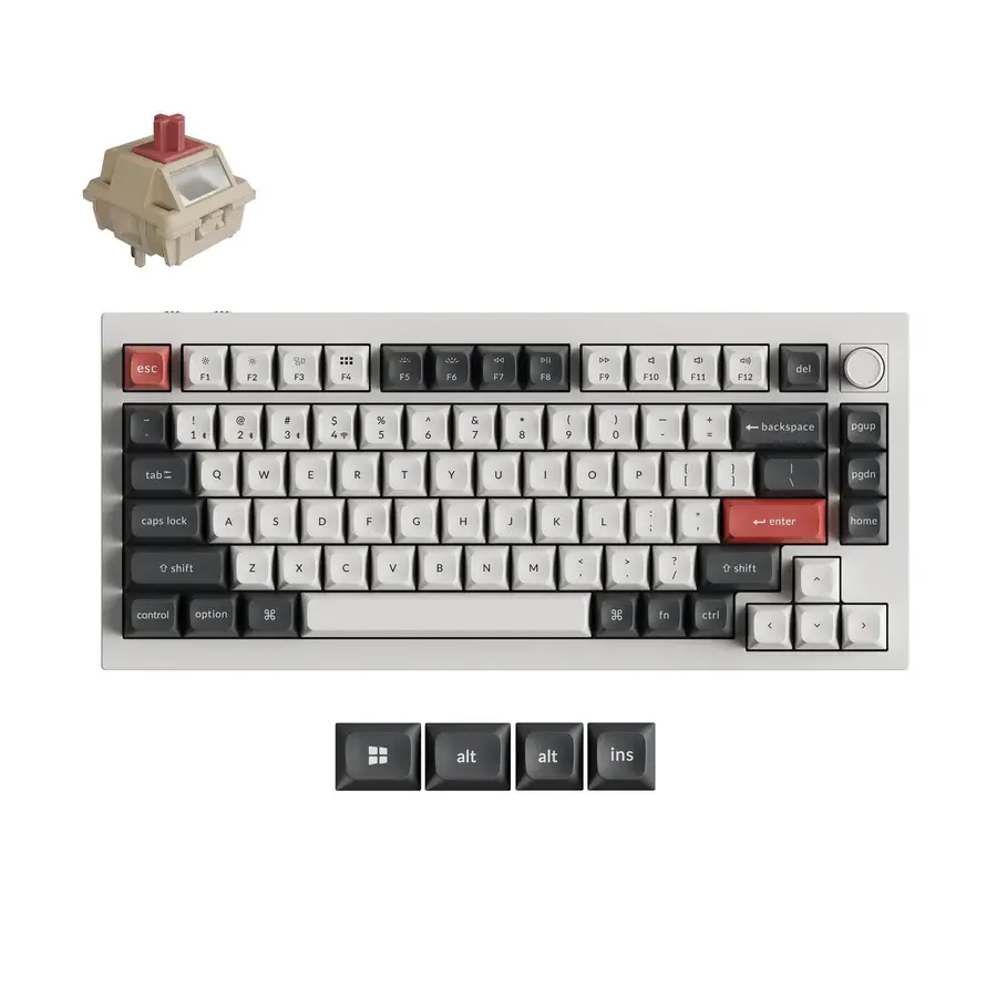 Q1 Ultra 8K red toetsenbord