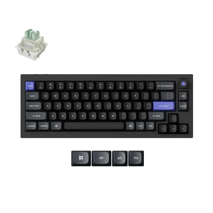 Q2 HE 8K Lime toetsenbord