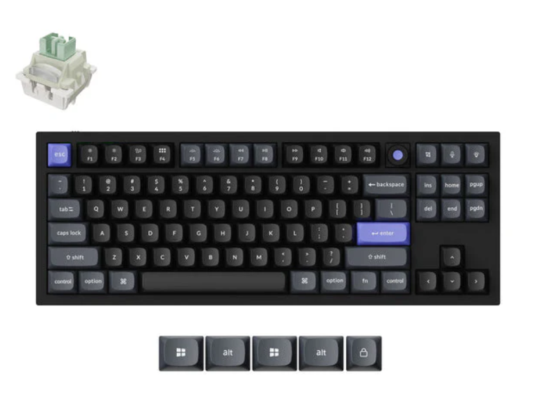 Q3 HE 8K Lime toetsenbord