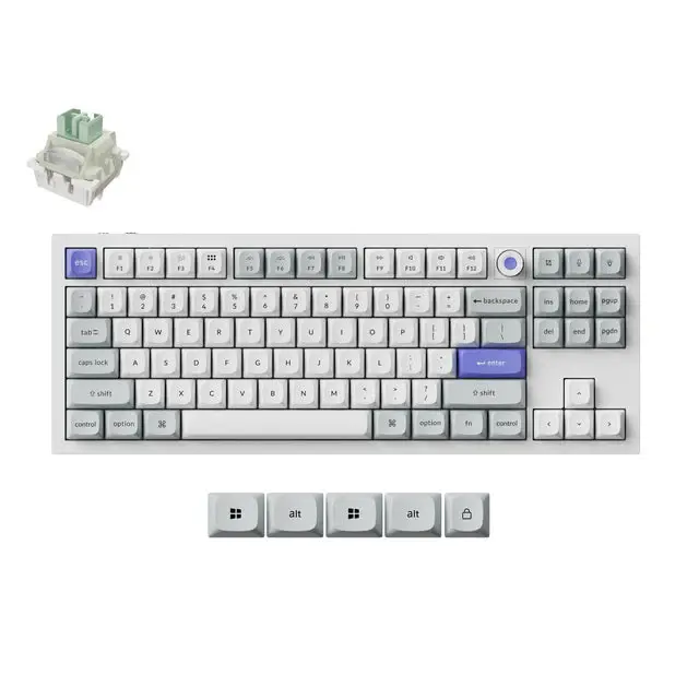Q3 HE 8K Lime toetsenbord
