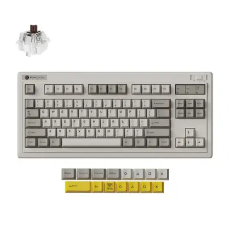 R3 Retro brown toetsenbord