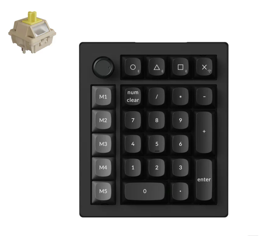 V0 Ultra 8K keypad banana switch