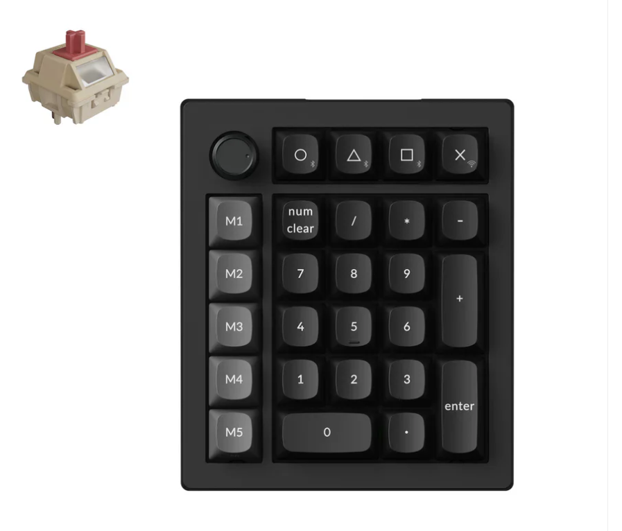 V0 Ultra 8K keypad red switch