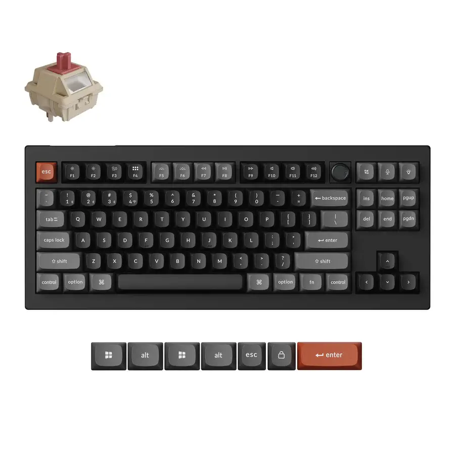V3 Ultra 8K red toetsenbord