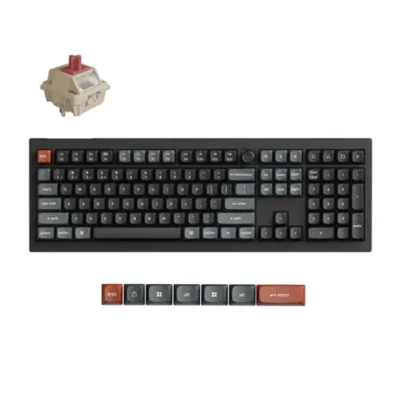 V6 Ultra 8K red toetsenbord