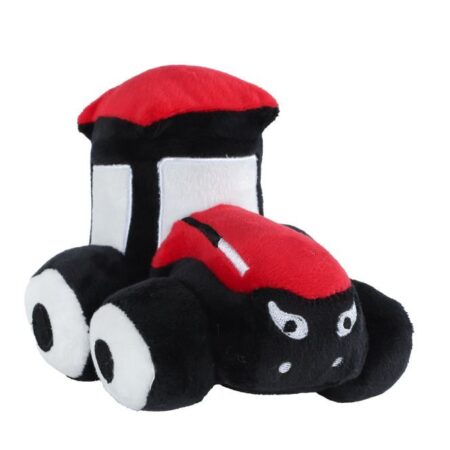 Kids Globe pluche tractor 3assorti 13cm