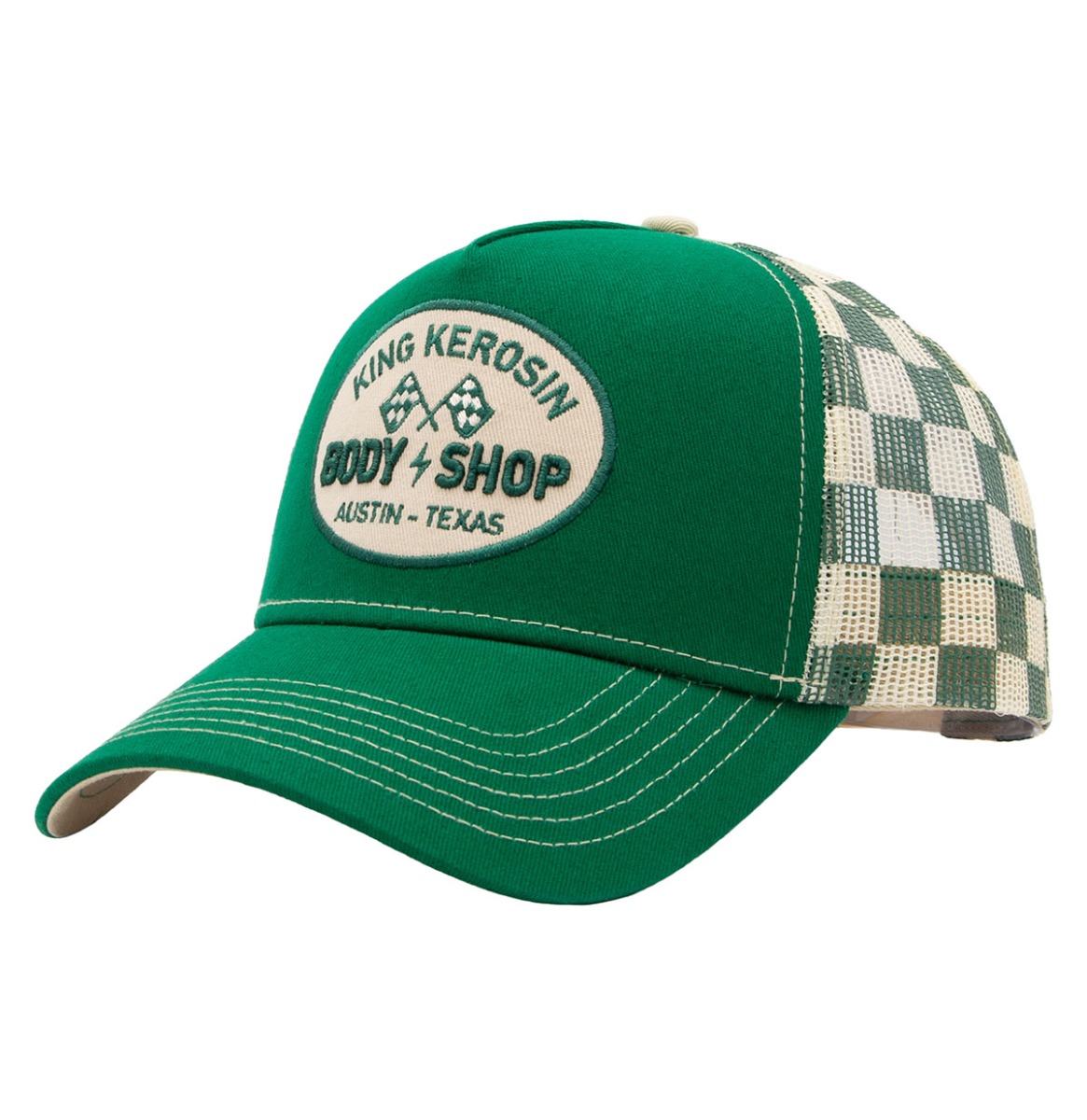 King Kerosin Trucker Pet Body Shop - Groen | King Kerosin