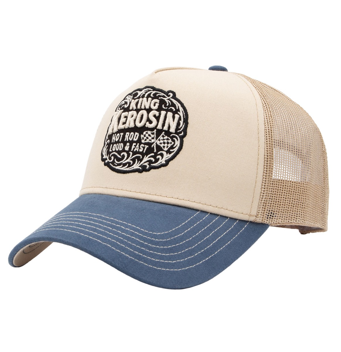King Kerosin Trucker Pet Hot Rod - Off White | King Kerosin