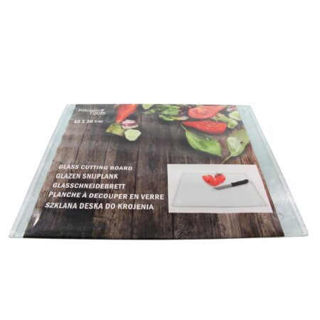 Kitchen Tools Snijplank glas 40x30cm | Kitchen Tools
