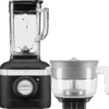 KitchenAid Artisan K400 5KSB4026EBK Vulkaanzwart + citruspers opzetstuk
