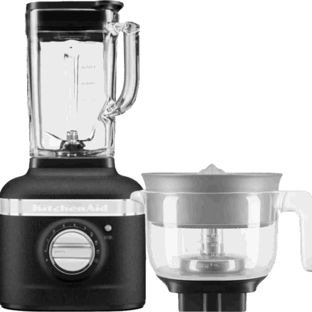 KitchenAid Artisan K400 5KSB4026EBK Vulkaanzwart + citruspers opzetstuk