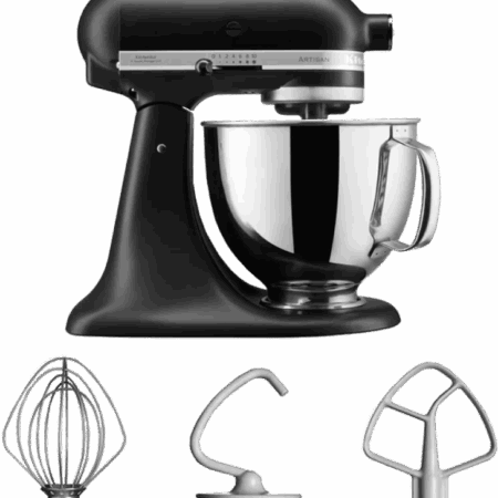 KitchenAid Artisan Mixer 5KSM125EBM Mat Zwart