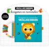 Knisperboek + Rammelaar Vrolijke dieren | ImageBooks