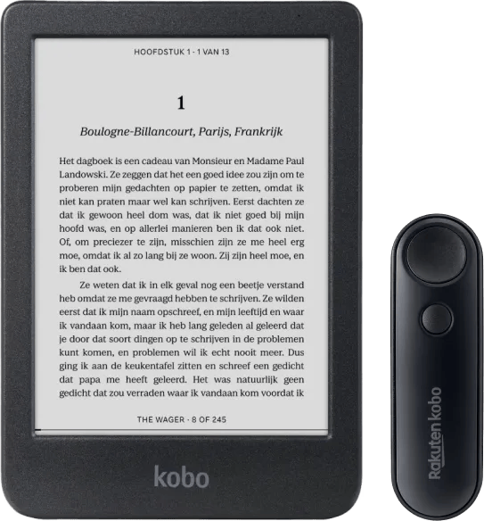 Kobo Clara BW Zwart + Remote