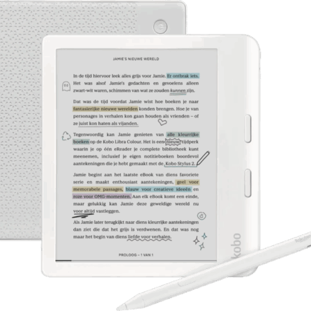 Kobo Libra Colour Wit + Kobo Stylus 2
