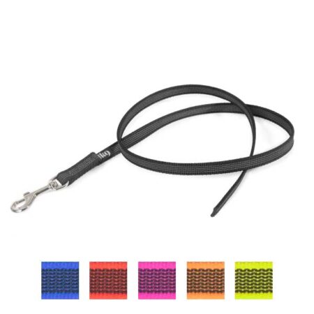Korte lijn hond - Antislip - 14mm - Zonder handvat