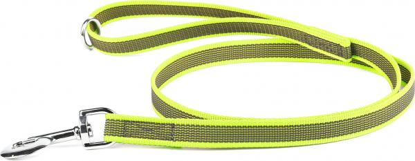 Korte lijn hond - Antislip - 20mm - Met handvat