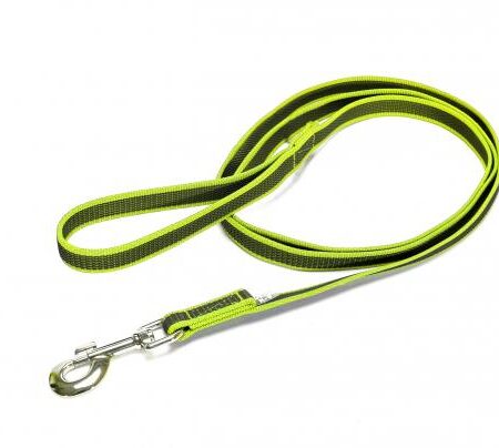 Korte lijn hond - Antislip - 20mm - Met handvat