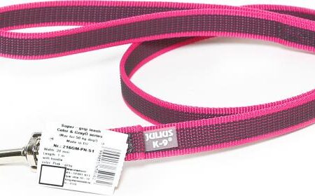 Korte lijn hond - Antislip - 20mm - Met handvat