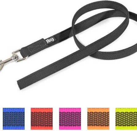 Korte lijn hond - Antislip - 20mm - Zonder handvat