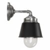 Kostas 90 Muurlamp Zwart