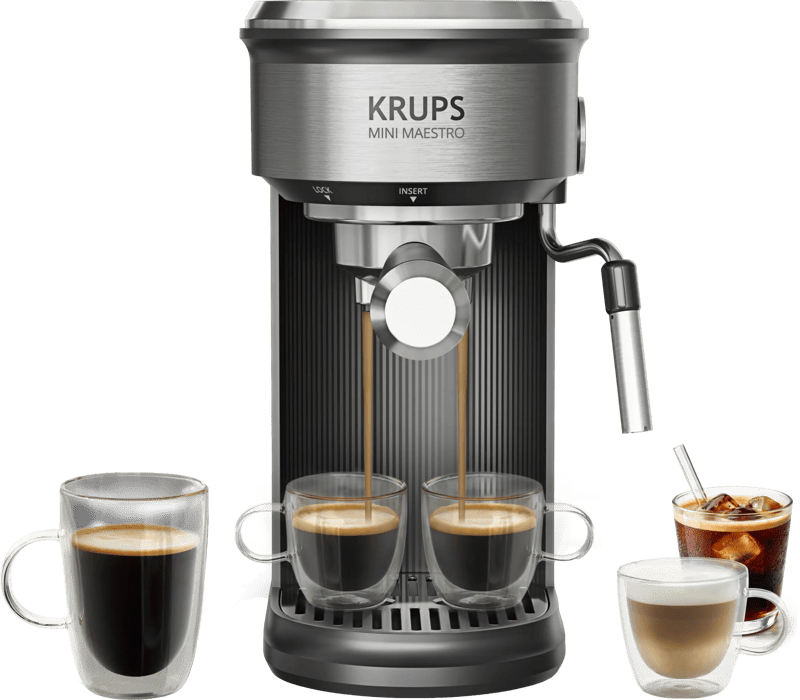 Krups Mini Maestro XP3508 Zwart