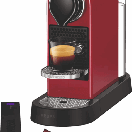 Krups Nespresso Citiz XN7415 Kersenrood