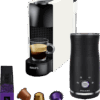 Krups Nespresso Essenza Mini XN1101 Wit + Pierre Melkopschuimer