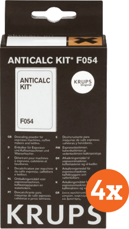 Krups Ontkalkingsset F054 4 stuks