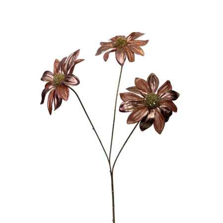 Kunstbloem Blackeye susan roze H61cm | Mansion Atmosphere