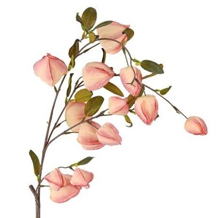 Kunstbloem Physalis roze zijde H94cm | Countryfield