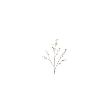 Kunstbloem Zinnia crème H108cm | Countryfield