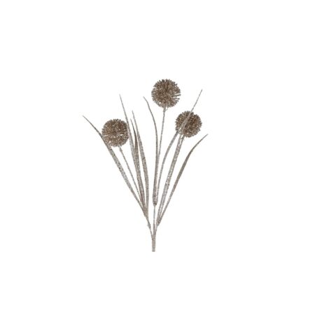 Kunsttak Hairball champagne goud 61cm | Merkloos