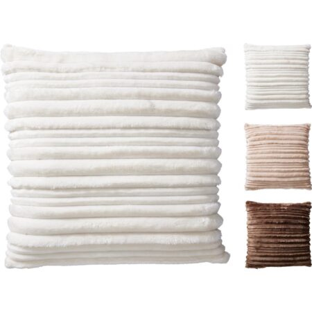 Kussen 45x45cm 3ass kleur | Home & Styling
