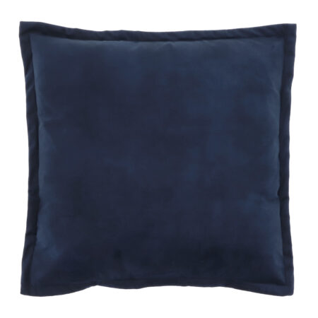 Kussen basics dark blue