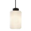Cylinder 182 Small Hanglamp - Zwart eiken